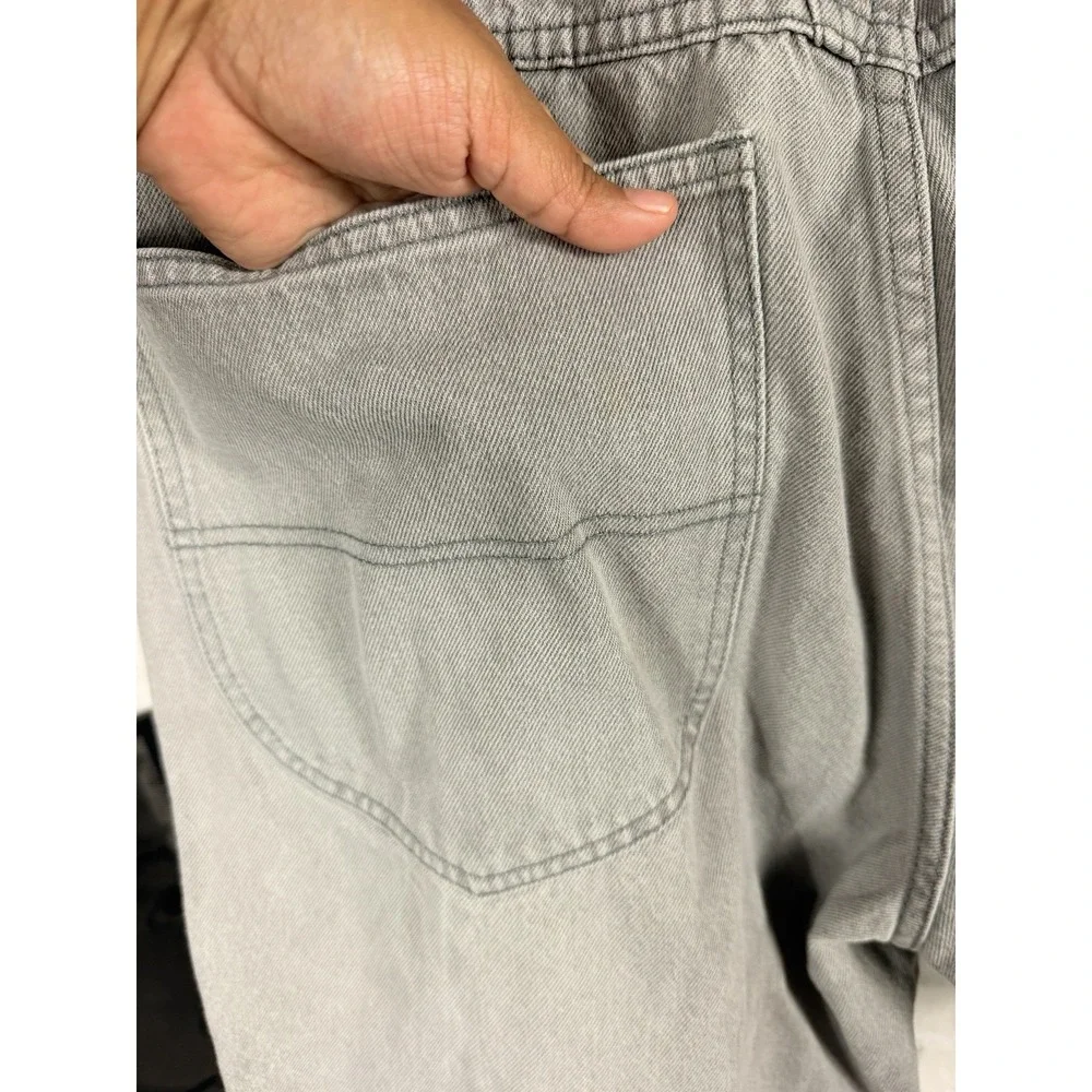 Marithe Francois Girbaud BLUE Brand X Short Mens 40 Gray Baggy Denim Shorts